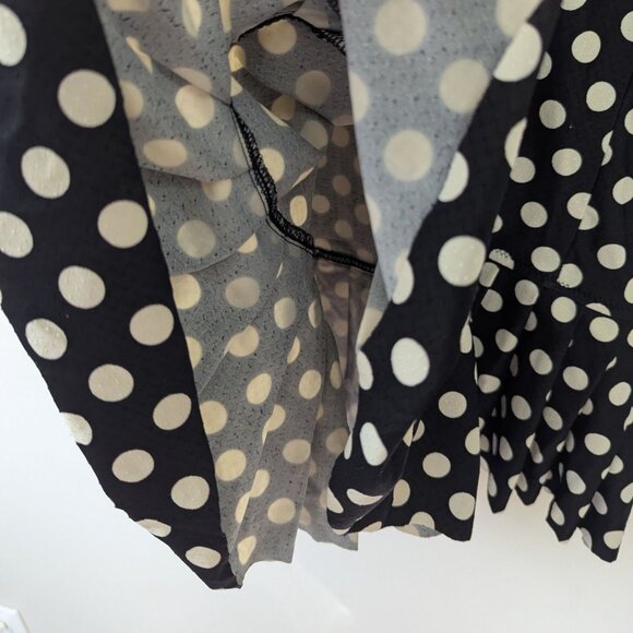 Betsey Johnson Y2K Polkadot Pin-up Swim Cover Dress - Picture 4 of 10